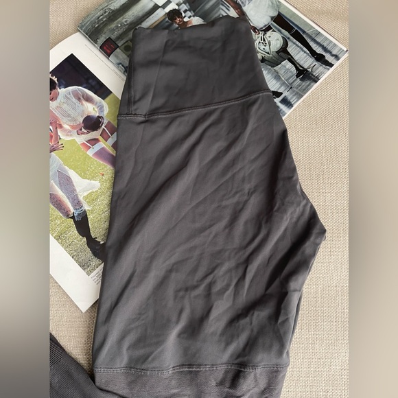 Lululemon Sheer Will High-Rise Leggings In Camo Graphite Gray Size 8 - Picture 12 of 16